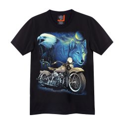 Live To Ride Wolf T-shirt