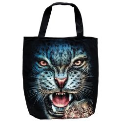 Blue Panther tote bag