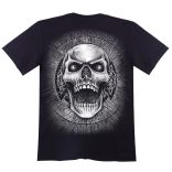 Koponyás póló -Skull 's Face to Face