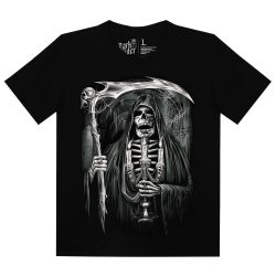 Koponyás póló - Reaper with candle - DarkRiderCo.