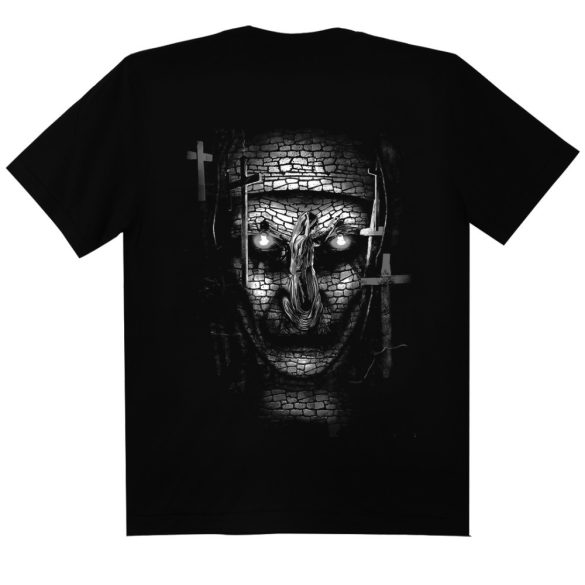 Koponyás póló - Fallen Nun - DarkRiderCo.