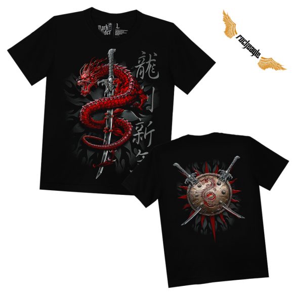Harcos póló - Red Dragon Clan - DarkRiderCo.