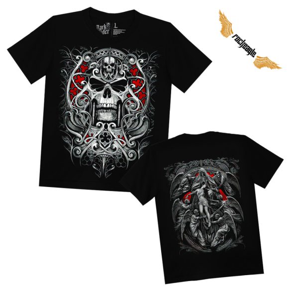 Koponyás póló - Gate of Death - DarkRiderCo.