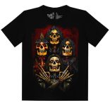 Koponyás póló - Metal Head's - DarkRiderCo.