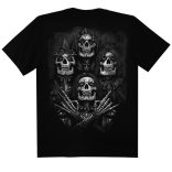 Koponyás póló - Metal Head's - DarkRiderCo.