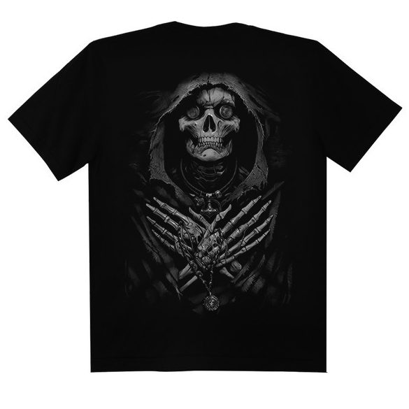 Koponyás póló - Waiting - DarkRiderCo.