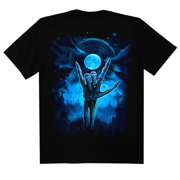 Koponyás póló - Metal Head - DarkRiderCo.