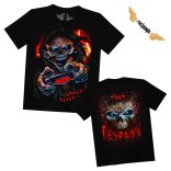 Koponyás póló - Gamers never die - DarkRiderCo.