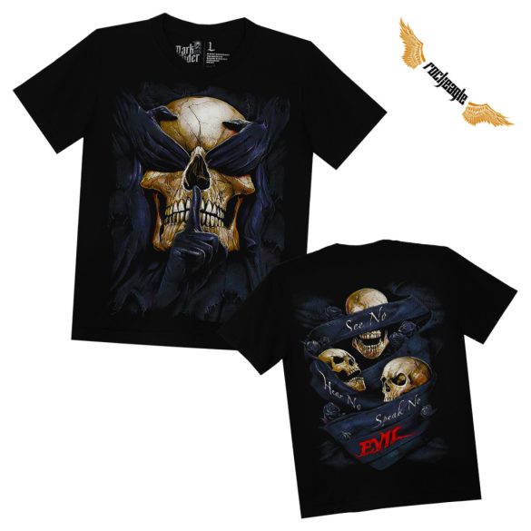 Koponyás póló - Dark Skull - DarkRiderCo.