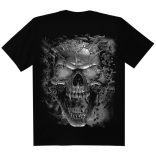Koponyás póló - Fire Skull - DarkRiderCo.