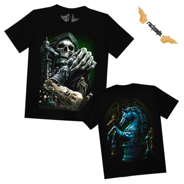 Koponyás póló - Checkmate - DarkRiderCo.