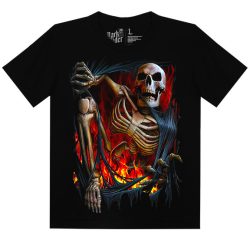 Koponyás póló - Bone Man - DarkRiderCo.