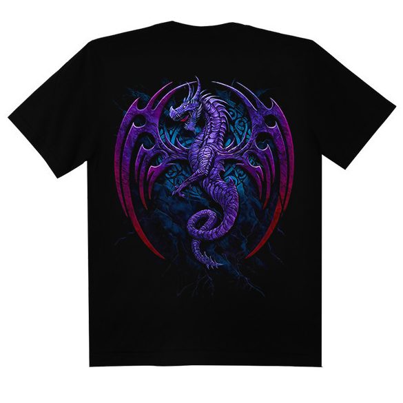 Sárkányos póló - Keeper of the Gate - DarkRiderCo.