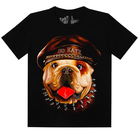 Bulldog No Katz - Állatos póló - Darkrider™