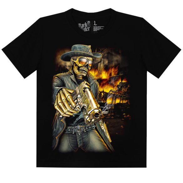 Sheriff of the dead town  - Koponyás póló - Darkrider™