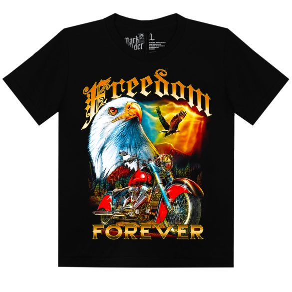 Freedom forever - Motoros póló - Darkrider™