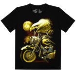 Eagle & Bike - Motoros póló - Darkrider™