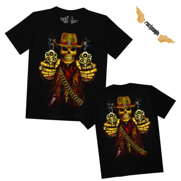 Dead Sheriff - Koponyás póló - Darkrider™