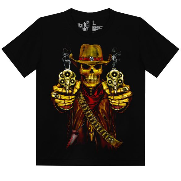 Dead Sheriff - Koponyás póló - Darkrider™