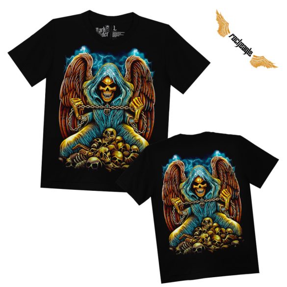 Fallen Angel - Koponyás póló - Darkrider™