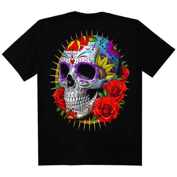 Sugar Skull - Koponyás póló - Darkrider™