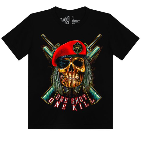 Rebell Skull - Koponyás póló - Darkrider™