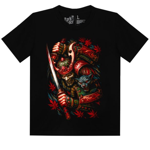 Oni warrior Samurai póló - Japan art collection - Darkrider™