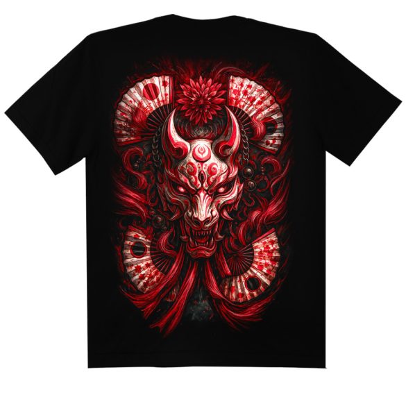 Oni mask póló  - Japan art collection - Darkrider™