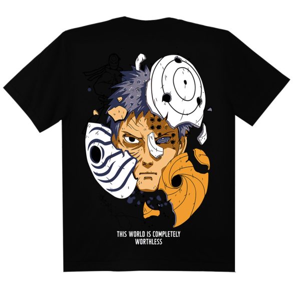 Naruto - Obito Uchiha - anime póló