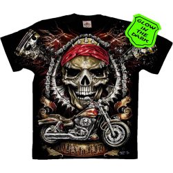 Born To Ride Skull T-shirt