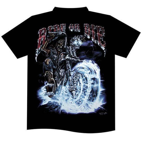 Ride or Die Blue T-shirt