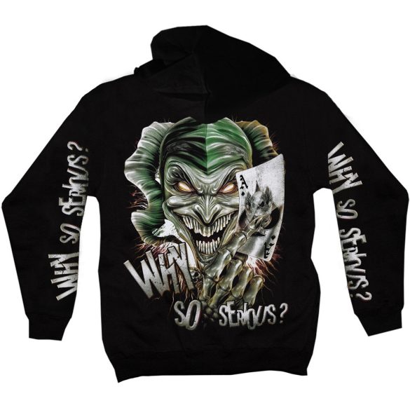 Why so serious - Kapucnis pulóver