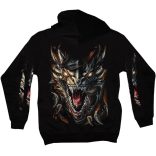 Dragon head - Kapucnis pulóver