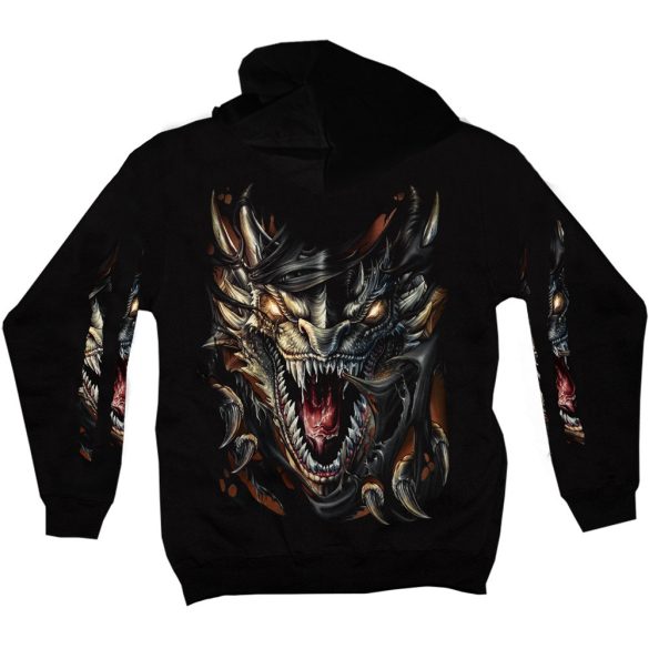 Dragon head - Kapucnis pulóver