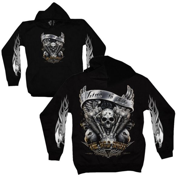 V2 Live to ride - Kapucnis pulóver