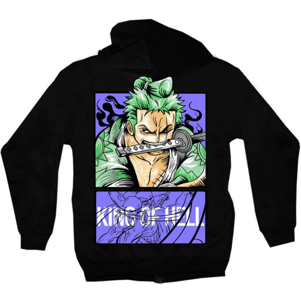 One Piece Kapucnis pulcsi - Roronoa Zoro