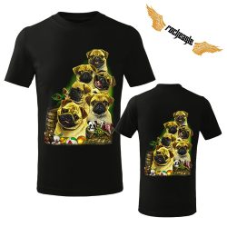 Állatos gyerek póló - Mopsz - Puggy