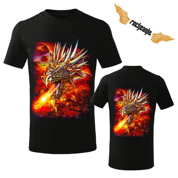 Fantasy gyerek póló - Fire Dragon