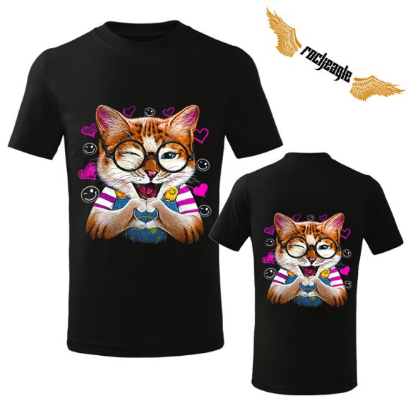 Cicás gyerek póló - sweet cat