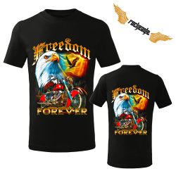 Motoros gyerek póló - Freedom forever