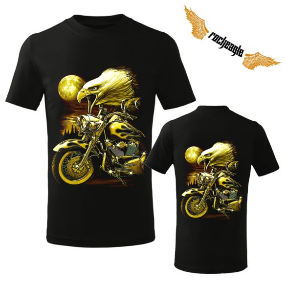 Motoros gyerek póló - Eagle & Bike