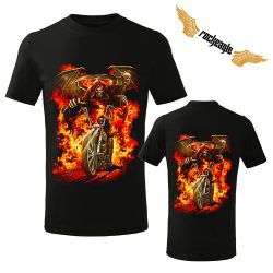Motoros gyerek póló - Ghost rider