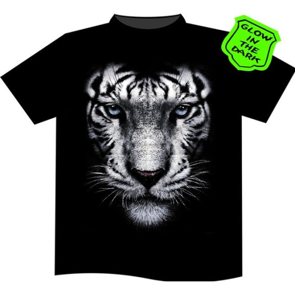 White Tiger Portrait T-shirt