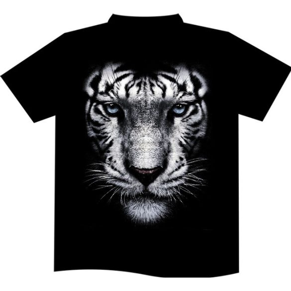 White Tiger Portrait T-shirt