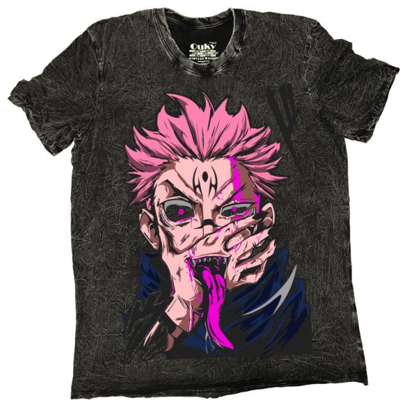 Jujutsu Kaisen - Vintage washed - Tie Dye póló