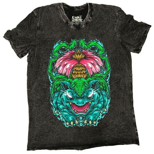 Pokemon Balbassaur - Vintage washed - Tie Dye póló