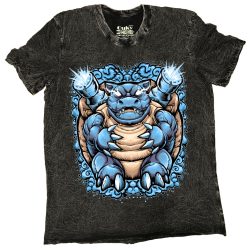 Pokemon Blastoise - Vintage washed - Tie Dye póló