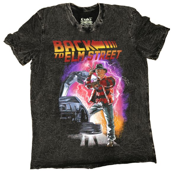 Back to the Elm street - Vintage washed - Tie Dye póló