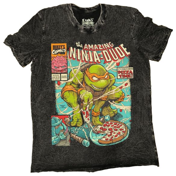 Ninja turtles - Vintage washed - Tie Dye póló