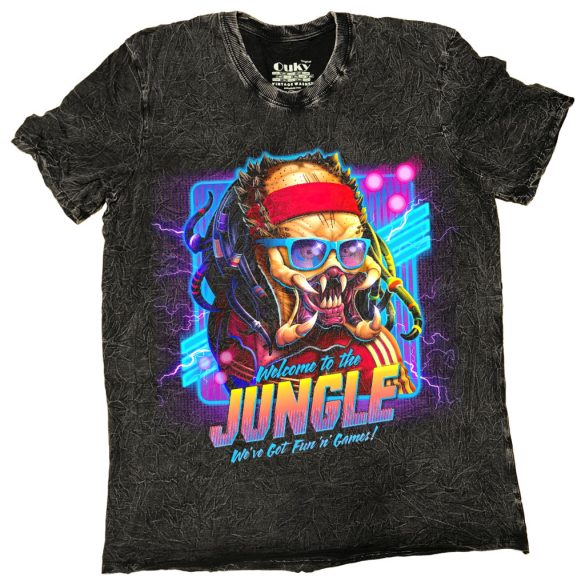 Predator - Welcome to the Jungle - Vintage washed - Tie Dye póló